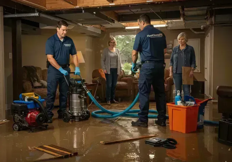 Basement Water Extraction and Removal Techniques process in Cuyahoga Falls, OH